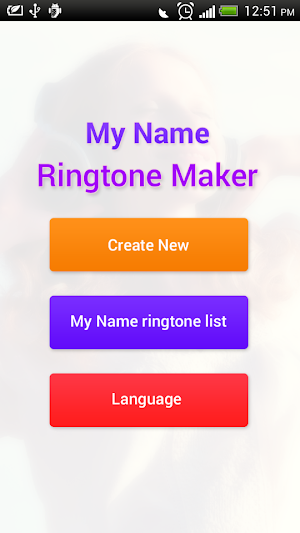 My Name Ringtone Screenshot 0