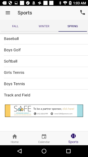 Bloomington South Athletics Screenshot 3