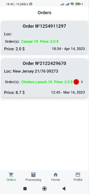 Food Sell and Delivery Screenshot 3