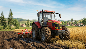 US Farming Tractor Game 3D Screenshot 0