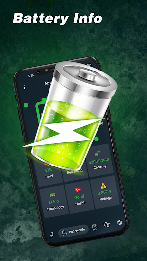 Battery Monitor & Power Clean Screenshot 1
