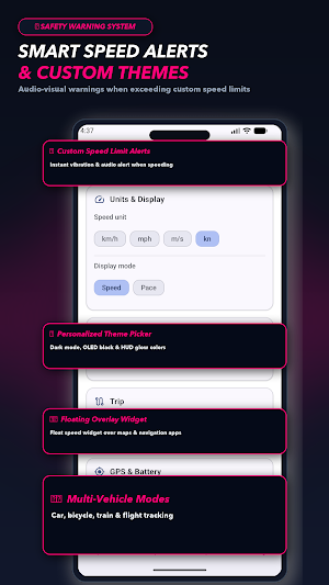 GPS speedometer &speed tracker Screenshot 1