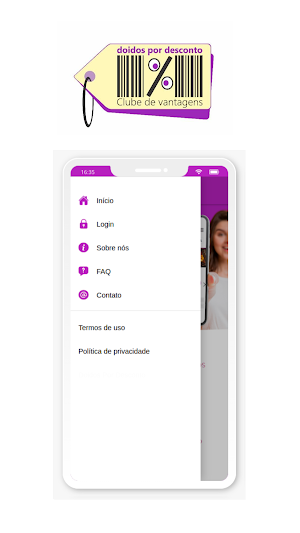 Clube Doidos por Desconto Screenshot 1