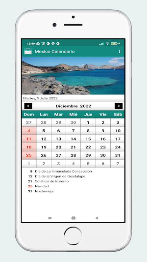 Mexico Calendario 2022 Screenshot 1