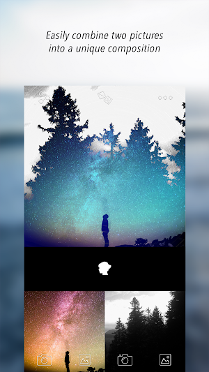 Diana Photo - double exposure Screenshot 1