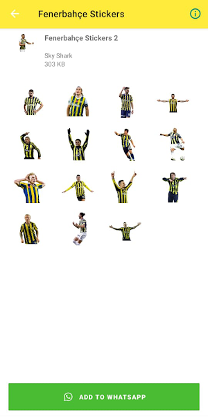Fenerbahçe Stickers Screenshot 2