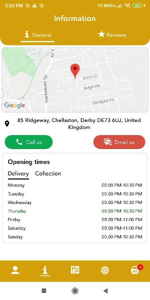 Bengal Kitchen Screenshot 2