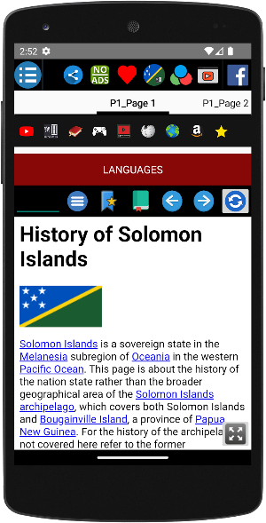 History of Solomon Islands Screenshot 1