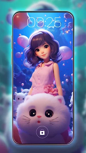 Kawaii Wallpaper HD Collection Screenshot 0