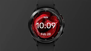 Dew on a Rose - Watch Face Screenshot 2