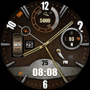 W-Design WOS035 Watch Face Screenshot 1
