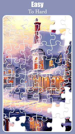 Christmas Puzzle - Jigsaw Game Screenshot 3