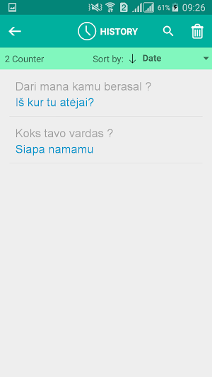 Lithuanian Indonesian Translat Screenshot 3