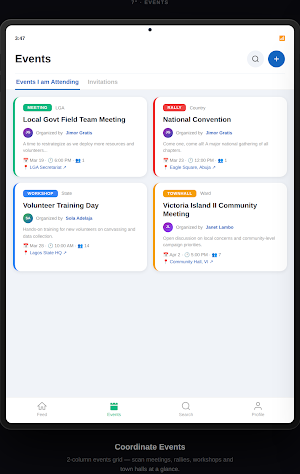 Mobiliser Screenshot 3