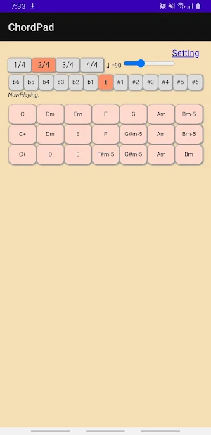 Chordpad Lite - Instruments Screenshot 3