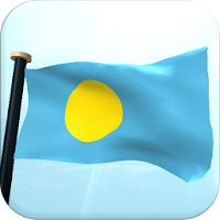 Palau Flag 3D Live Wallpaper