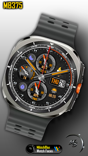 Analog Watch Face MB375 Screenshot 3