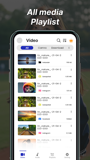 All Video Player - HD Player Screenshot 1