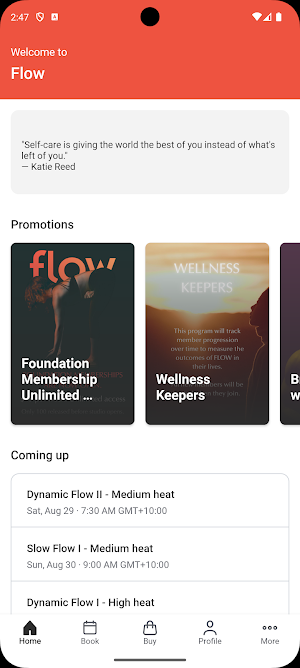 Flow Yoga and Mobility Screenshot 1