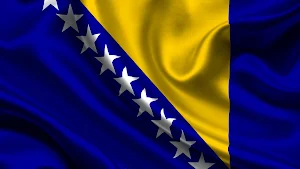 Bosnia Flag Wallpaper Screenshot 1