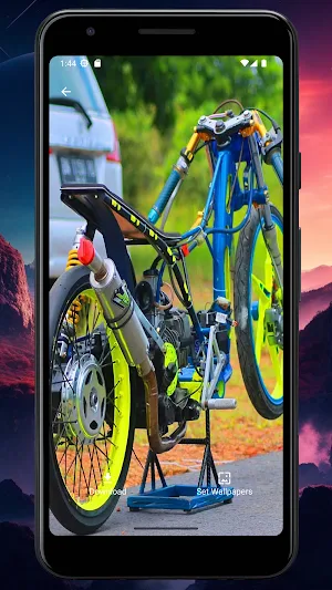 Wallpaper Drag Bike Screenshot 1