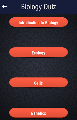 Biology Quiz Screenshot 2