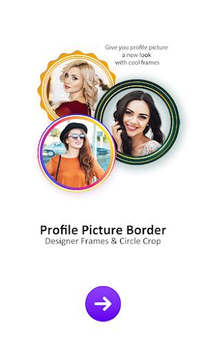 Profile Picture Border : Frames & Circle Crop Screenshot 0