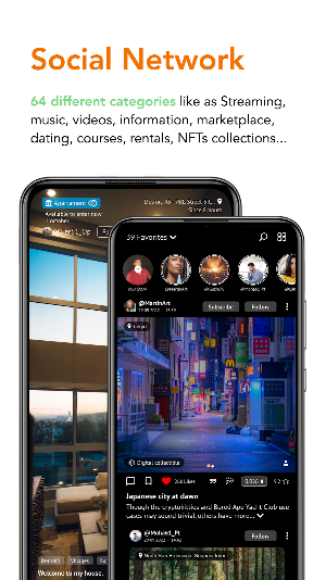GnoosiS: All In One Social App Screenshot 1