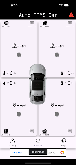 Auto TPMS Car Screenshot 1