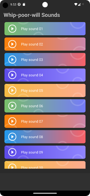 Whippoorwill Bird Sounds Screenshot 2