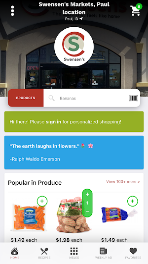 Swensen's Markets Screenshot 0