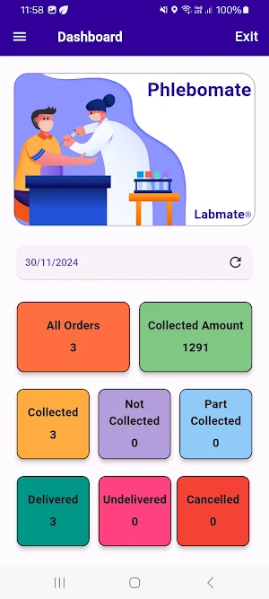 Phlebomate Screenshot 1