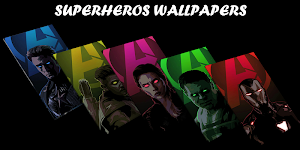 Superhero - Logos Wallpapers, All Superheros Logo Screenshot 1