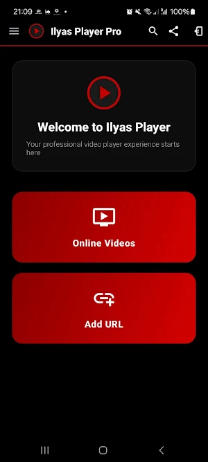 Ilyas Player Pro Screenshot 1