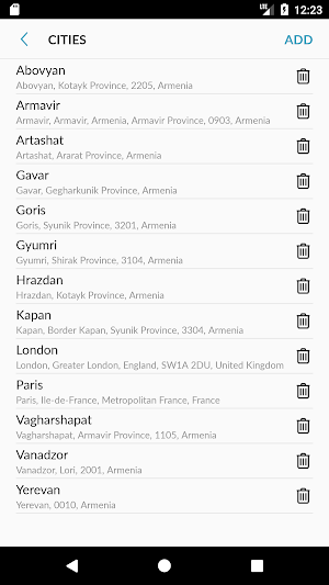 Armenia Weather Screenshot 3