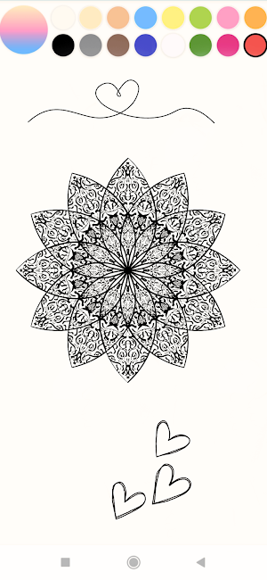 Mandalas: Color By Number Screenshot 1
