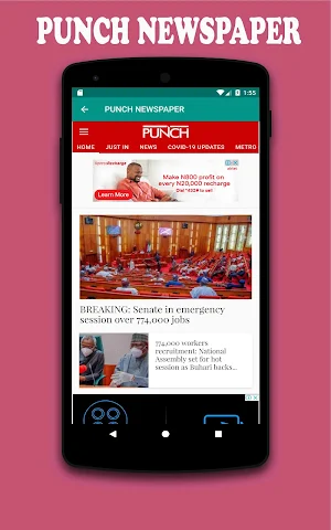 All Nigerian newspapers,national dailies,news app Screenshot 2