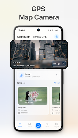 StampCam – Time & GPS Screenshot 0