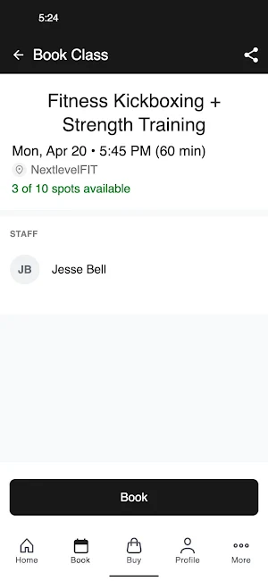 NextlevelFIT Screenshot 2