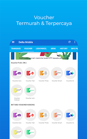 Delta Mobile Screenshot 1