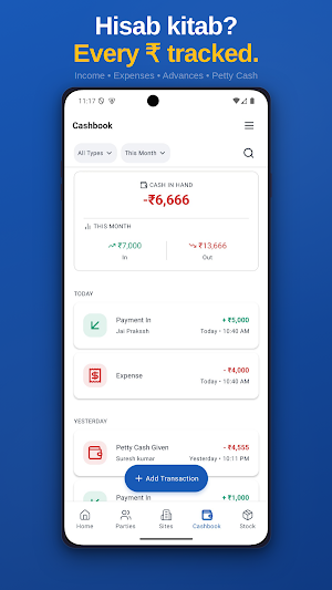 Yojo Construction App Screenshot 1