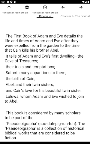 Book of Adam and Eve Screenshot 3