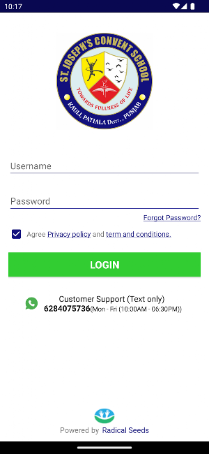 St. Joseph's School Patiala Screenshot 0