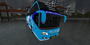 Mod BUSSID : Bus Avante SHD Livery Armada Screenshot 0