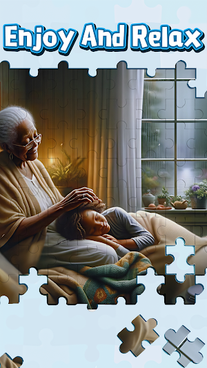 Black Jigsaw Master Screenshot 1