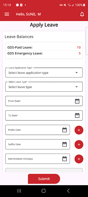 My Employee Screenshot 3