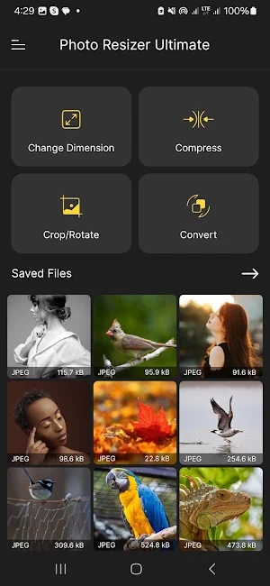 Photo Resizer Ultimate Screenshot 0
