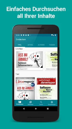 entwickler.kiosk Screenshot 1