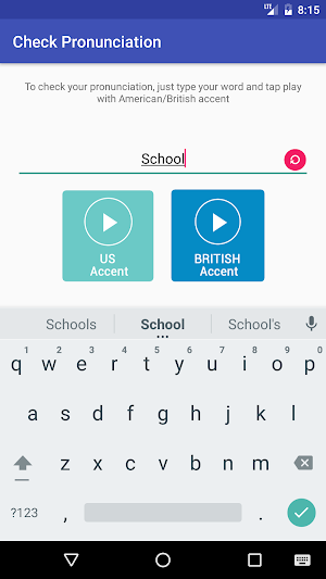 Pronunciation Checker App Free Screenshot 1
