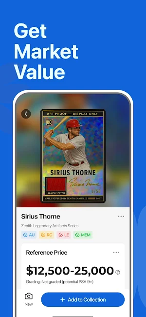 StarSnap: Sports Card Scanner Screenshot 2